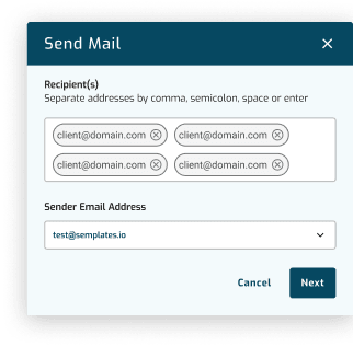 Email Sending made easy